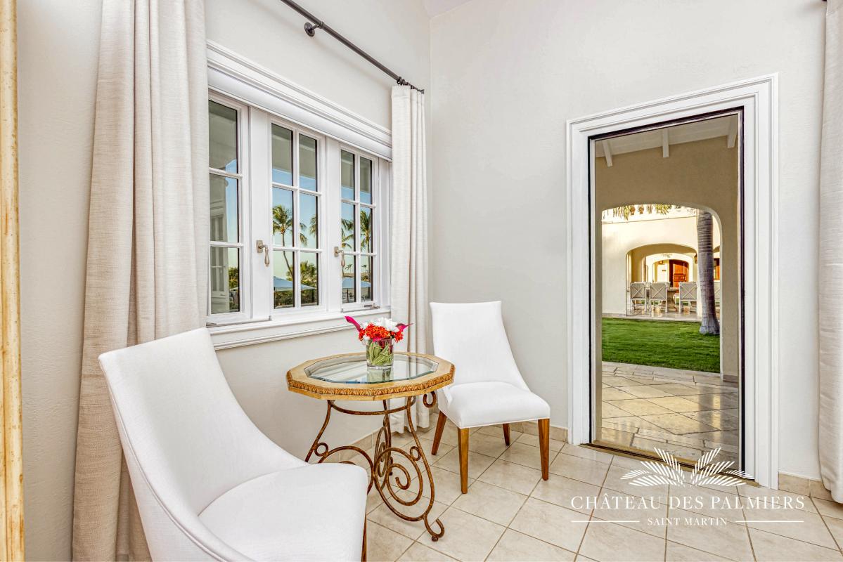 26.Location villa Chateau des Palmiers accés mer Terres Basses Saint Martin